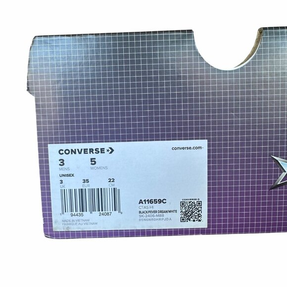 ⭐Converse Transformers Sz 3 Men Shoes 40th Anniversary Autobots Sneakers A11659C - Picture 8 of 11